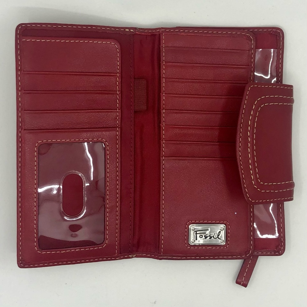 Fossil Leather Wristlet